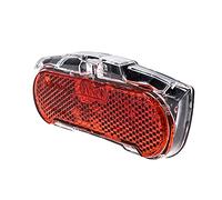 Axa 939117 LUZ Trasera Slim Steady 50 mm A Dinamo para PORTABULTO, Adultos Unisex, Rojo, 10 x 3 x 3 cm