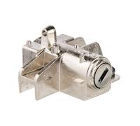 AXA Bosch 2 Tube Bloqueo de batería para Bicicleta, Unisex, Plata