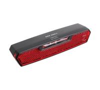 AXA Juno BA - Luz Trasera para Bicicleta con función de Apagado automático - Distancia de Montaje 80 mm - Incluye 2 Pilas AAA - Homologado por StVZO