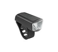 AXA Luz Frontal Dwn para Bicicleta, 30 Lux, Recargable por USB, 11 Horas de duración, indicador de batería, homologación StVZO