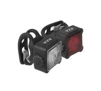 AXA Niteline 44 Kit Luces Delantera y Trasera A LED ( Pilas CR2032 Incluidas)