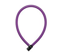 AXA Resolute 6-60 - Cable antirrobo (60 cm, nivel de seguridad 2, incluye soporte), color morado