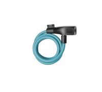 AXA Resolute 8-120 - Cable antirrobo (120 cm, nivel de seguridad 3, incluye soporte), color azul hielo