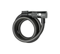 AXA Resolute C15-180 - Cable antirrobo con código (180 cm, nivel de seguridad 6, incluye soporte), color negro