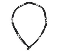 AXA Rigid RCK 120 - Candado de cadena (120 cm, eslabones de acero de 3,5 mm, nivel de seguridad 3), color negro