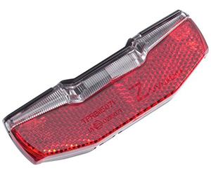 Axa Rücklicht Blueline, Luz Trasera Blue Line Para Dinamo Portabulto 50 Mm Unisex Adulto, Rojo (Red), Talla Única