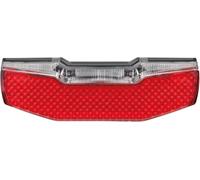 AXA Rücklicht Blueline Luz Trasera Blue Line para Dinamo portabulto 80 mm, Unisex Adulto, Rojo, Talla única
