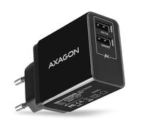 AXAGON ACU-DS16 Ladegerat, 2X USB-A, Smart 5V 1,2A, 16W - Negro