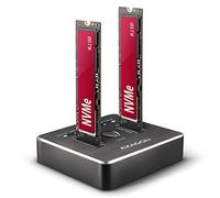 Axagon Estación de acoplamiento de discos ADSA-M2C Doble SSD Clon USB 3.2 Gen 2 Type-C