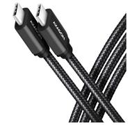 AXAGON Bucm3-cm20ab Kabel USB-c - USB-c 3.2 Gen 1, 2m, PD 60w, 3a, ALU, oplot, Czarny Marca