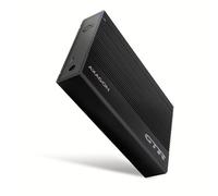 Caja Externo AXAGON EE35-GTR USB-C 3.2 Gen 1 - SATA 6G, 3.5" Externol RIBBED box BLACK