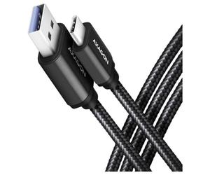 AXAGON HCM3-AM20AB Cable USB-C AUF USB-A 3.2 Gen 1, Negro - 2M