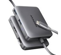 AXAGON HMC-5HL 2x USB-A, HDMI, LAN, USB 3.2 Gen 1 hub, PD 100W - grau