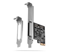 Adaptador AXAGON PCEA-P1N PCIe 1x puerta paralela w. SP & LP