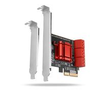 Axagon PCES-SA6 carte et adaptateur d'interfaces Interne SATA
