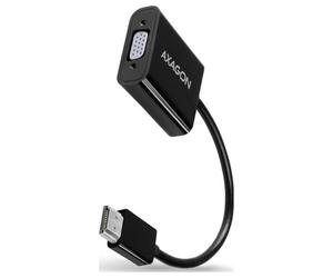AXAGON RVH-VGAN, HDMI a VGA reducción/Adaptador, Full HD, Salida de Audio