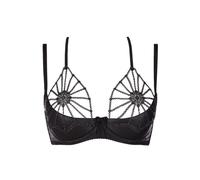 Axami Sujetador Peek A Boo Con Aros Con Aplicaciones Plateadas