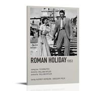 AXAYNIMD Póster de sinopsis de película romana, pintura decorativa, lienzo, póster de pared e imagen artística moderna para decoración de dormitorio familiar, 24 x 36 pulgadas (60 x 90 cm)