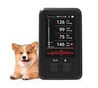 Axazcs Monitor de presión Arterial Veterinaria Digital, Equipos Veterinarios, Cuidado de Mascotas/Gatos/Animales, 3 Manguitos de espigmomanoma electrónico, para Uso en el hogar, clínicas veterinarias