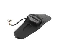 AXCAR Luces Traseras Luz Trasera De Freno para Motocicleta Piezas Modificadas para Moto(White)