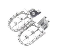 AXCAR Reposapiés Motocicleta Estribos Pedales para CRF150R CRF250R para CRF250X para CRF450R para CRF450X para CRF250RX para CRF450RX(White)