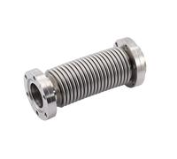 AXCAUAOY Manguera flexible de alto vacío CF50 con brida de 1500 mm, fuelle corrugado de acero inoxidable for vacío