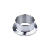 AXCAUAOY Tubería de 21,5 mm de altura y 51 mm de diámetro exterior, soldadura a tope, casquillo de triple abrazadera de 2", SUS304, fabricación casera