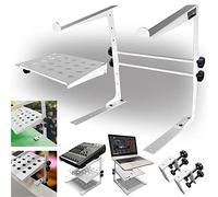 AxcessAbles DJLTS-01 - Soporte plegable para portátil de DJ