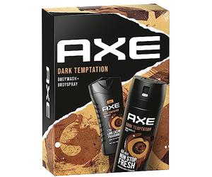 AXE Axe Set de regalo "Dark Temptation" con spray corporal y gel de ducha (150 ml + 250 ml)