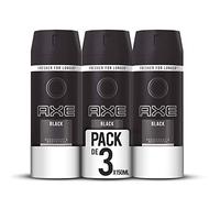 AXE Black - Desodorante Bodyspray para hombre, 48 horas de protección, 150 ml, pack de 3