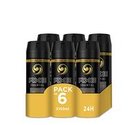 Axe Desodorante Aerosol 24h Gold Temptation para Hombre - Pack de 6 x 150ml