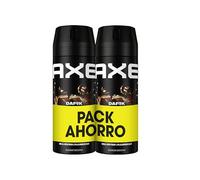 Axe Desodorante Antitranspirante Bodyspray DARK TEMPTATION Pack Ahorro 2x150 ML, El embalaje puede variar
