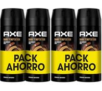 Axe Desodorante Antitranspirante Bodyspray DARK TEMPTATION Pack Ahorro 2x150 ML, El embalaje puede variar (Paquete de 2)