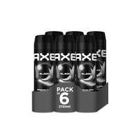 Axe Desodorante Bodyspray Black – Pack de 6 unidades – 150 ml