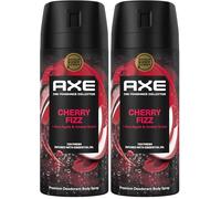 Axe desodorante en aerosol Axe Cherry Fizz, 150 ml (Paquete de 2)