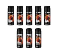 AXE Desodorante en spray de almizcle, 8 x 150 ml, desodorante en aerosol, desodorante para hombre, sin aluminio, para hombre