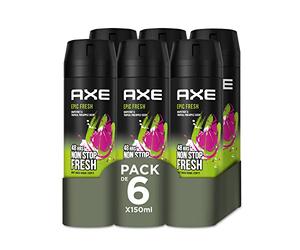 Axe Desodorante Líquido para Hombre Bodyspray Epic Fresh 150ml - Pack de 6
