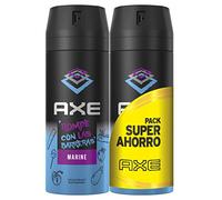 Axe Desodorante Marine Pack Duplo Ahorro - 2 Paquetes de 2 x 150 ml (Total: 600 ml)