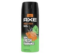 Axe El desodorante Jungle Fresh sin sales de aluminio garantiza una protección eficaz contra el olor corporal durante 48 horas, 150 ml