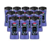 AXE Fine Fragrance Collection gel de ducha azul lavanda corporal 12 piezas | 12 horas de frescura duradera con 2 veces más de 300 ml de refuerzo fresco