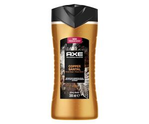 Axe Fine Fragrance Collection - Gel de ducha Copper Santal Premium Body Wash para 12H de frescura de larga duración, aporta un aroma espectacular bajo la ducha, 300 ml