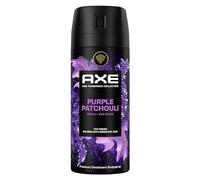 AXE Fine Fragrance Collection Premium Spray corporal Purple Pachuli 6 x 150 | Desodorante sin aluminio durante 72 horas de frescura