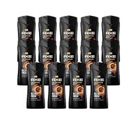 AXE Gel de ducha 3 en 1 Dark Temptation XL 14 x 400 ml Hombre Body Wash dermatológico Hombres Gel de ducha Gel de ducha para hombres