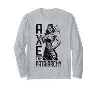 Axe Hex El Patriarcado Divertida Mujer Hacha Feminista Manga Larga