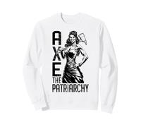 Axe Hex El Patriarcado Divertida Mujer Hacha Feminista Sudadera
