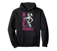 Axe Hex El Patriarcado Divertida Mujer Hacha Feminista Sudadera con Capucha