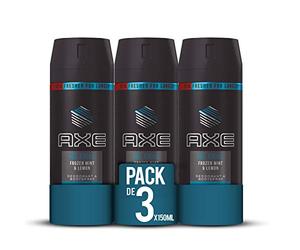 AXE Ice Chill - Desodorante Bodyspray para Hombre, 48 Horas de Protección, 150 ml, pack de 3