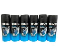 Axe Ice Chill" - Desodorante en spray corporal para hombre, 6 unidades, 48H fresh, 150 ml
