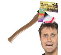 Axe in Head Prop | Halloween Props | Scary Headbands Bloody Headbands Throu