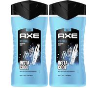 Axe Insta Cool Gel de Ducha para Hombre, Ice Chill, 250 ml (Paquete de 2)